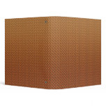 BROWN DECORATIVE PATTERN BINDER