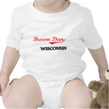 Brown Deer Wisconsin City Classic Baby Bodysuit