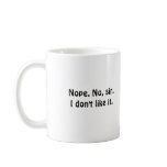 Brown Disapproving Rabbits Mug