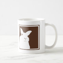 Brown Disapproving Rabbits Mug mugs