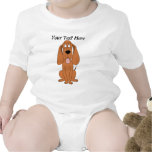 Brown Dog Cartoon. Hound. Shirt