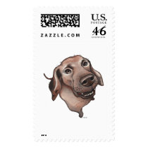 Brown Dog postage by jsoh Brown Dog postage