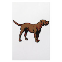 Brown Dog stationery by GewissArt Brown Dog stationery