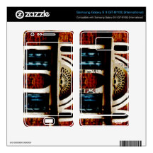 brown doors arabia samsung galaxy s II decal