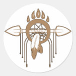 Brown Dreamcatcher Sticker