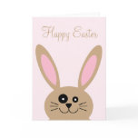 Brown Easter Bunny cards
