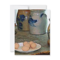 Brown Eggs and Ginger Jars invitations by SusanSavad Brown Eggs and Ginger Jars invitations