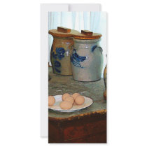 Brown Eggs and Ginger Jars rack cards by SusanSavad Brown Eggs and Ginger Jars rack cards