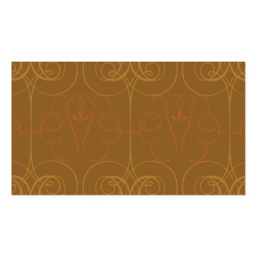 Brown Elegant - Business Business Card Template (back side)