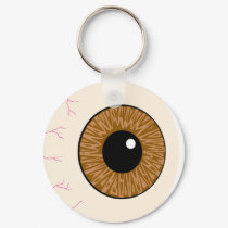 brown eyeball keychains by littlethings brown eyeball keychains