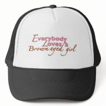 Brown Eyed Girl Mesh Hats