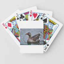 Brown Feathered Goose Card Deck