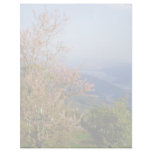 Brown Flowering tree overlooking Phewatal flowers letterhead