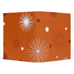 Brown flowers - Binder
