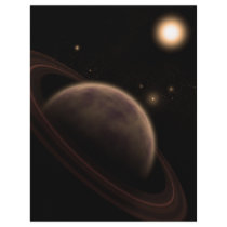 Brown Gas Giant Custom Letterhead