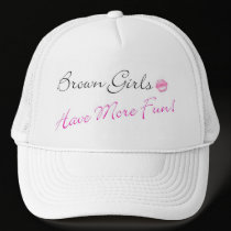 Brown Girls Hat hats