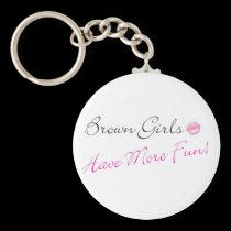 Brown Girls Keychain keychains