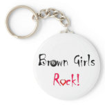 Brown Girls Rock Keychain