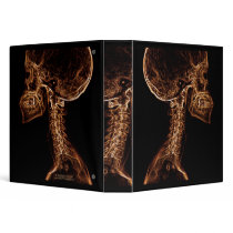 Brown/Gold C-spine X-ray binder