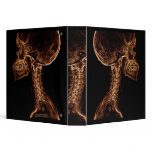 Brown/Gold C-spine X-ray binder
