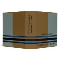 brown grey business binders
