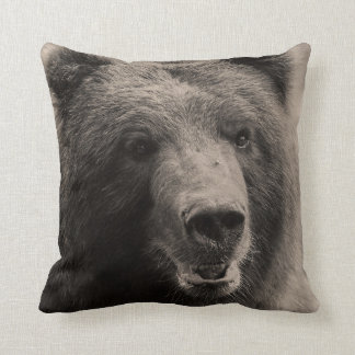 grizzly bear pillow