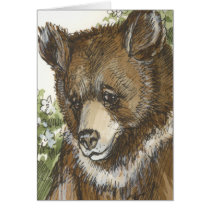 Brown Grizzly Cub cards