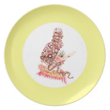 Brown hair plate