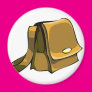 Brown Handbag Magnet Brown Handbag Magnet