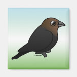 Brown-headed Cowbird Fridge Magnet