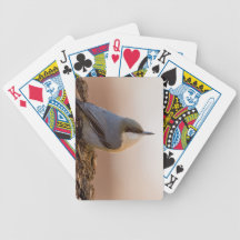 Brown-headed Nuthatch Playing Cards