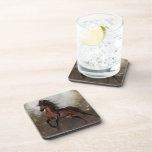 Brown Horse Cork Coaster