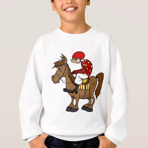 Brown Horse Jockey T Shirt Zazzle