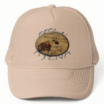 Brown Hyena wildlife hats