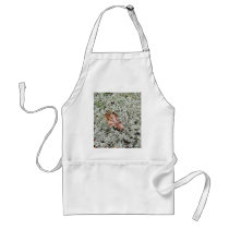 Brown Leaf On Sphagnum Moss aprons