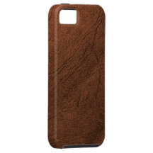 Brown Leather-Like iPhone 5 Case