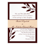 Brown Leaves: Invitation