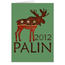 Brown Moose Card
