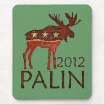 Brown Moose Mousepads