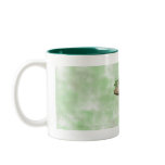 Brown Mushrooms with pink clover Drinkware Coffee Mugs