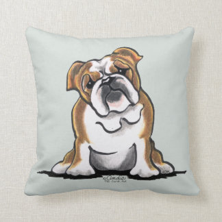 british bulldog pillow