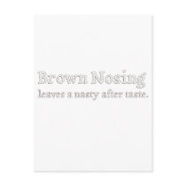Brown Nosing postcards