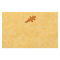 Brown Oak Leaf Design. Flyers