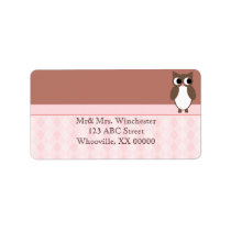 Brown Owl Labels
