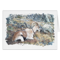 Brown Pack Goat cards by MoiraMacKinnon Brown Pack Goat cards