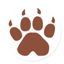 brown pad icon stickers