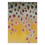 Brown pattern greeting cards