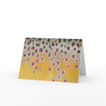Brown pattern greeting cards