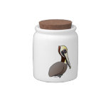 Birdorable Brown Pelican Candy Jar