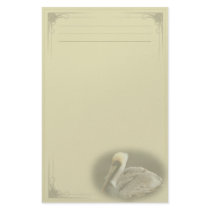 Brown Pelican Custom Stationery